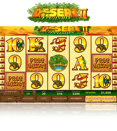 Desert Treasure II Spiel