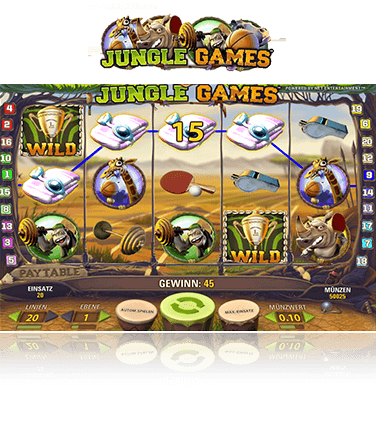 NetEnt Jungle Games Spiel