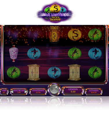 Star Lanterns Mega Jackpots Spiel